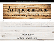 Tablet Screenshot of antiquesmart.com